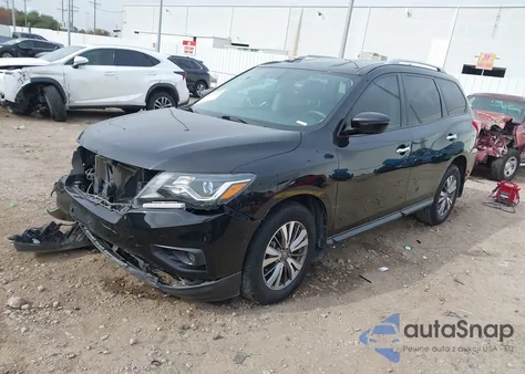 2020 Nissan Pathfinder Sv 2Wd из США, поврежденный, VIN 5N1DR2BN7LC587534